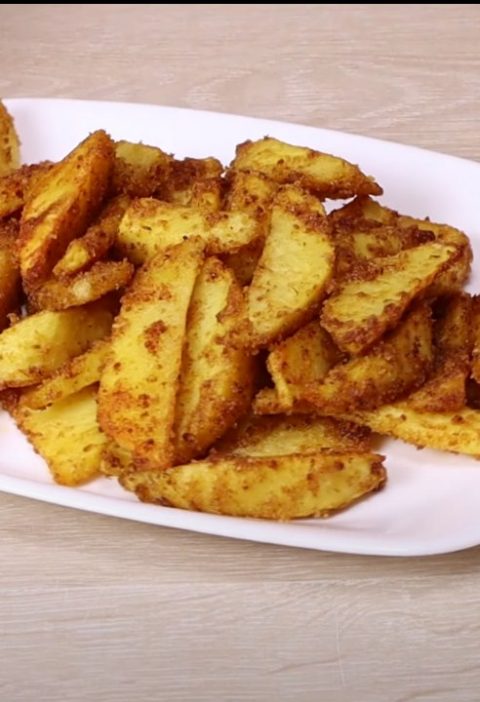 Картофель в панировочных сухарях