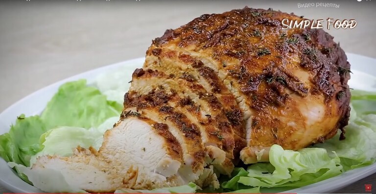 Филе индейки в духовке