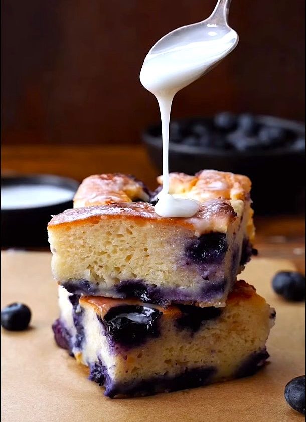 Маффины с черникой