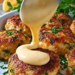 Слоёные рулетики с мясом