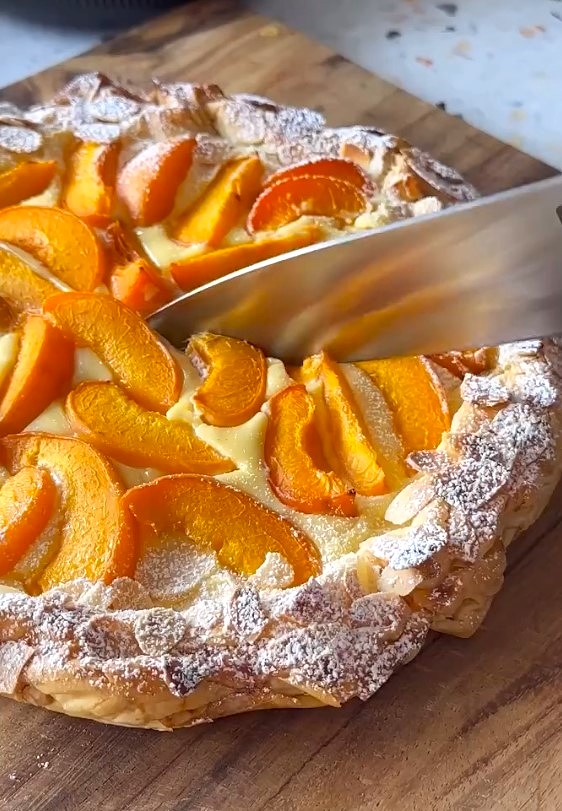 Персиковый чизкейк