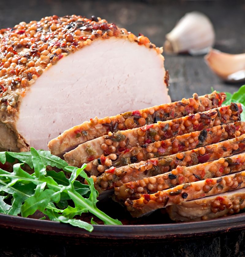 Свинина обжаренная в луке