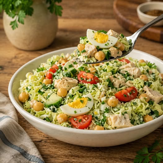 Салат «Белковый вечер» с курицей