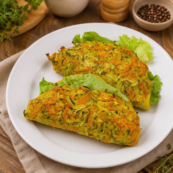Хрустящие лепёшки с тунцом и зеленью