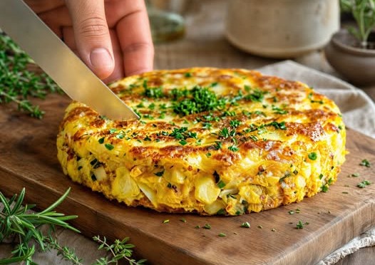 Кабачковый пирог с ветчиной и сыром