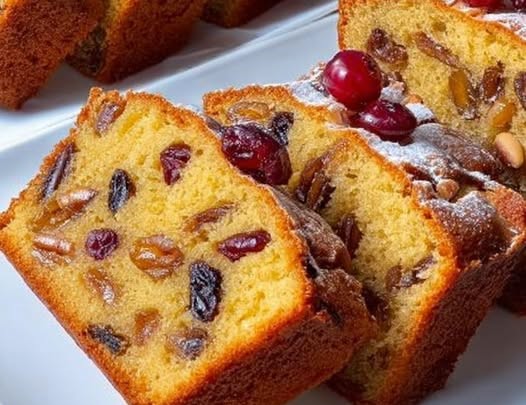 Кекс с яблоками