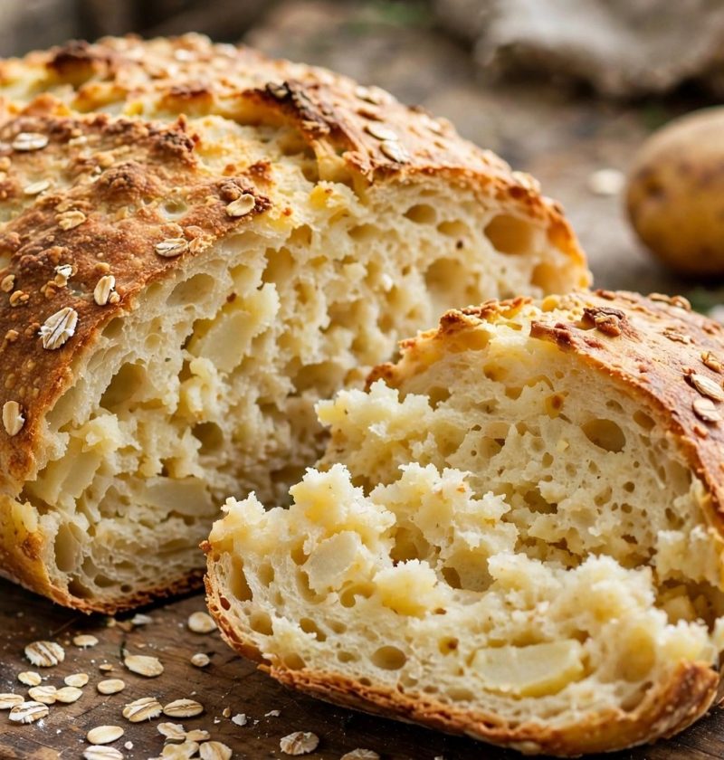 Домашний картофельный хлеб
